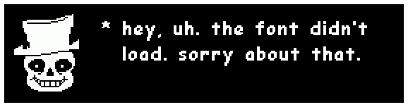 Font Error